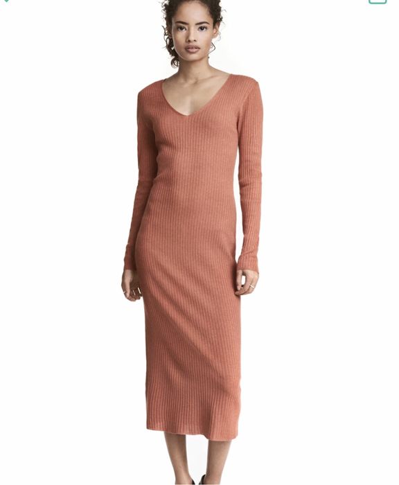 H&M плаття в рубчик М