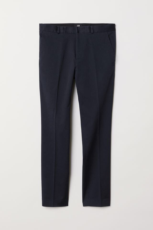 Бавовняні штани Skinny fit. H&M
