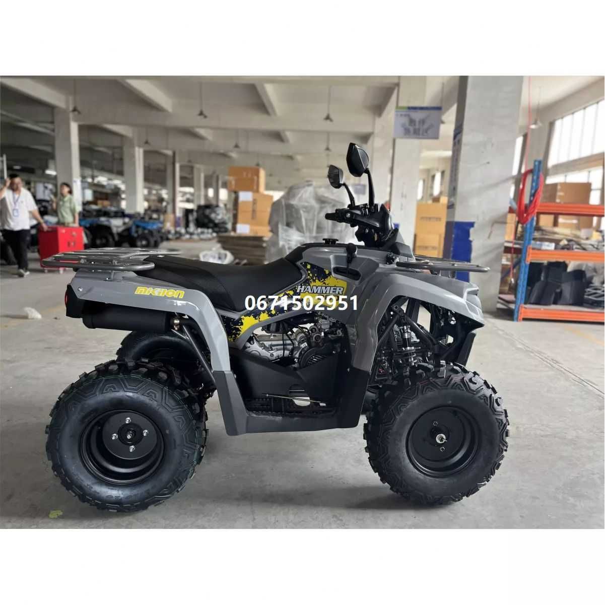 MIKILON HAMMER 200L КВАДРОЦИКЛ Хамер Мікілон доставка безкоштовна