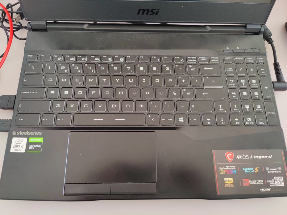Portátil MSI Gaming PC