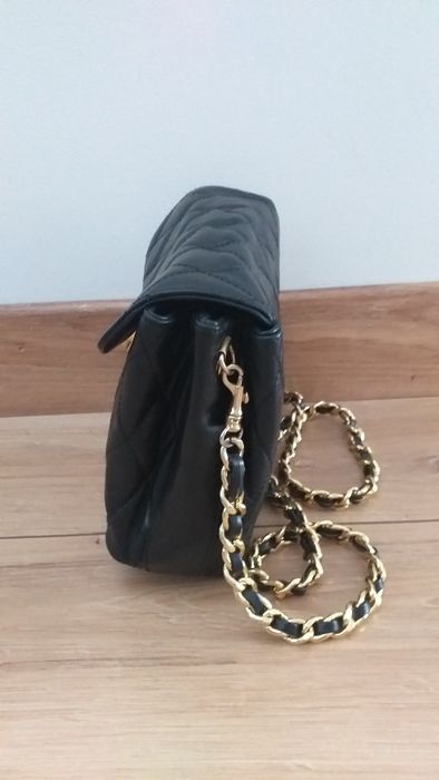 PREMIUM MARINO ORLANDI Mała oryginalna skóra natural torebka crossbody