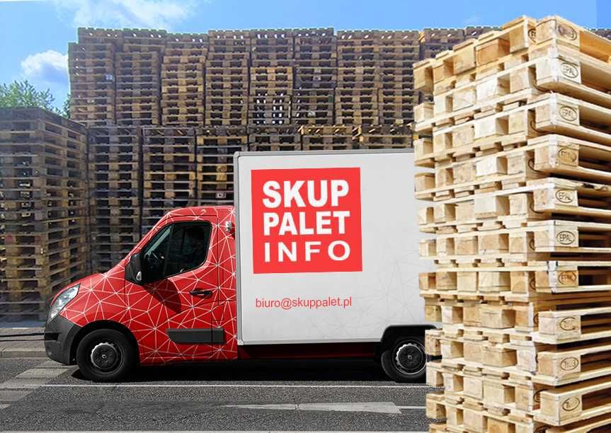 SKUP PALET MOBILNY - odbiór od klienta | euro, epal, przemysłowe