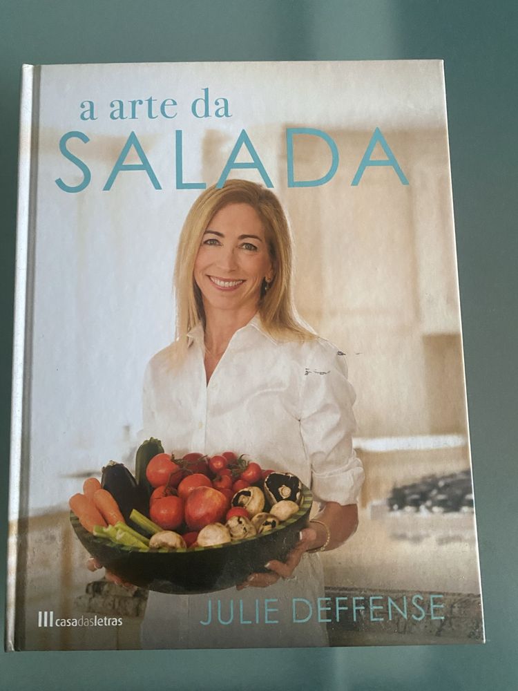 Livro “A Arte da Salada” de Julie Deffense