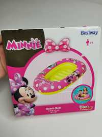 Човен човник надувний bestway minnie 112х71 см рятівне коло