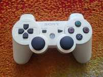 Oryginalny Pad PS3 Playstation 3 Sony Biały - Lekko Zźółknięty