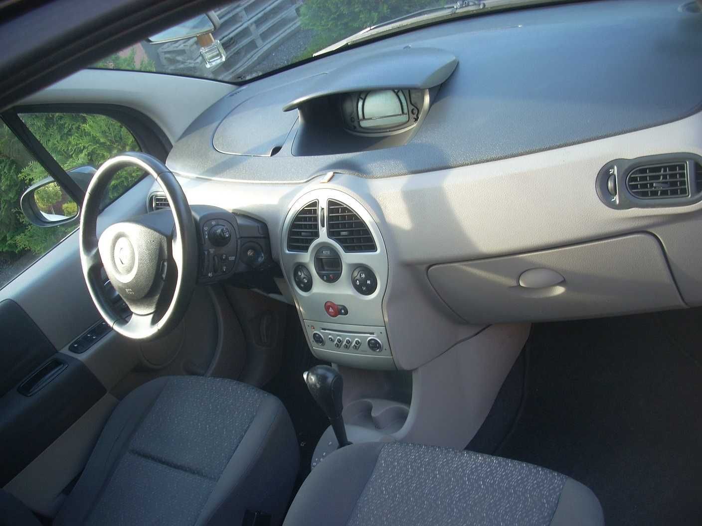 Renault Modus 1.6, automat, hak, klima, zadbany. mały przebirg