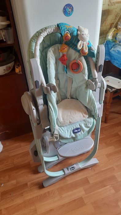 Столик, стільчик для годування chicco