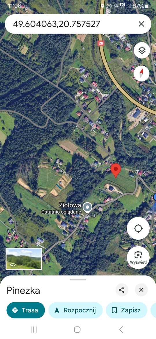 Nowy Sącz - Działka budowlana  na sprzedaż