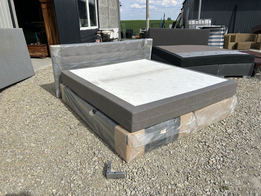 Solidne lozka boxspring sypialnie kontynentalne