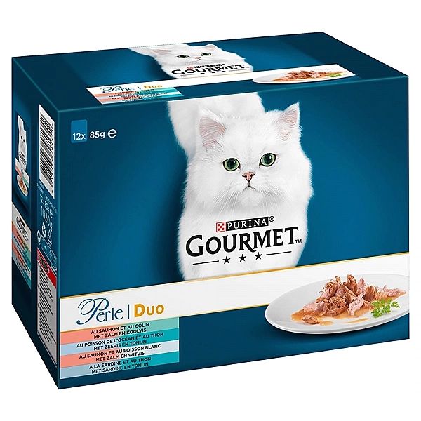 Gourmet Perle Duet Rybny 12x85g