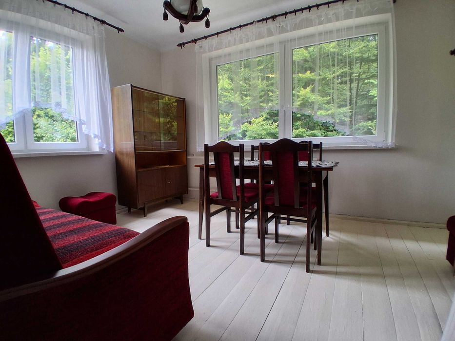 Mieszkanie M-3, 1 piętro, Złoty Potok gm. Janów +garaż+bud.gosp. 80 m2