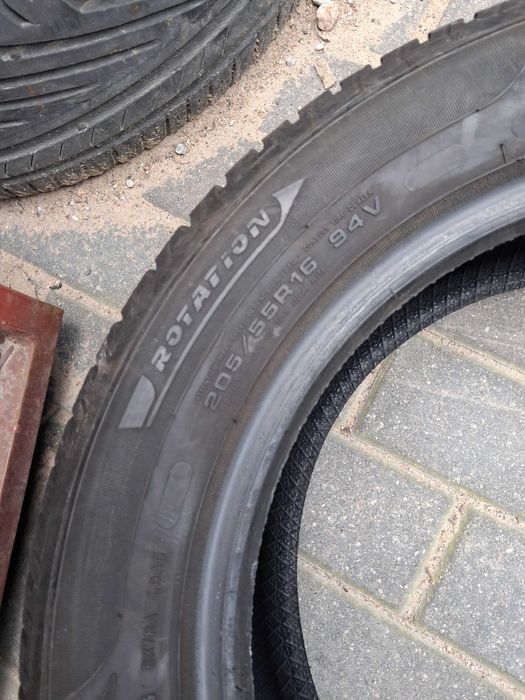 4x używane opony zimowe 205/55 R16 Fulda 2022r Gwarancja Montaż