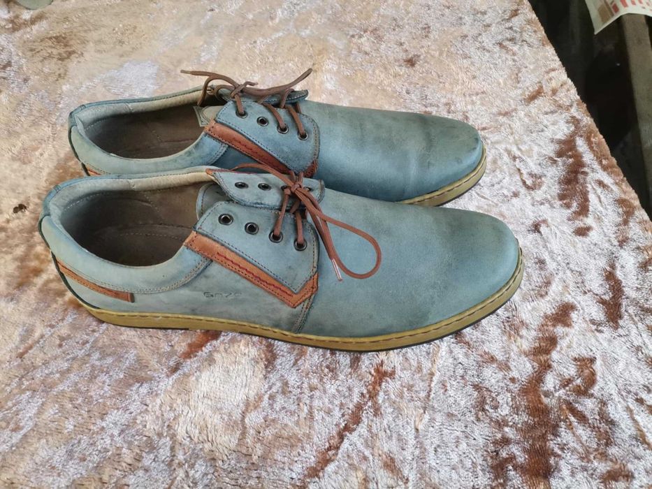 Buty męskie skórzane rozmiar 45 nowe