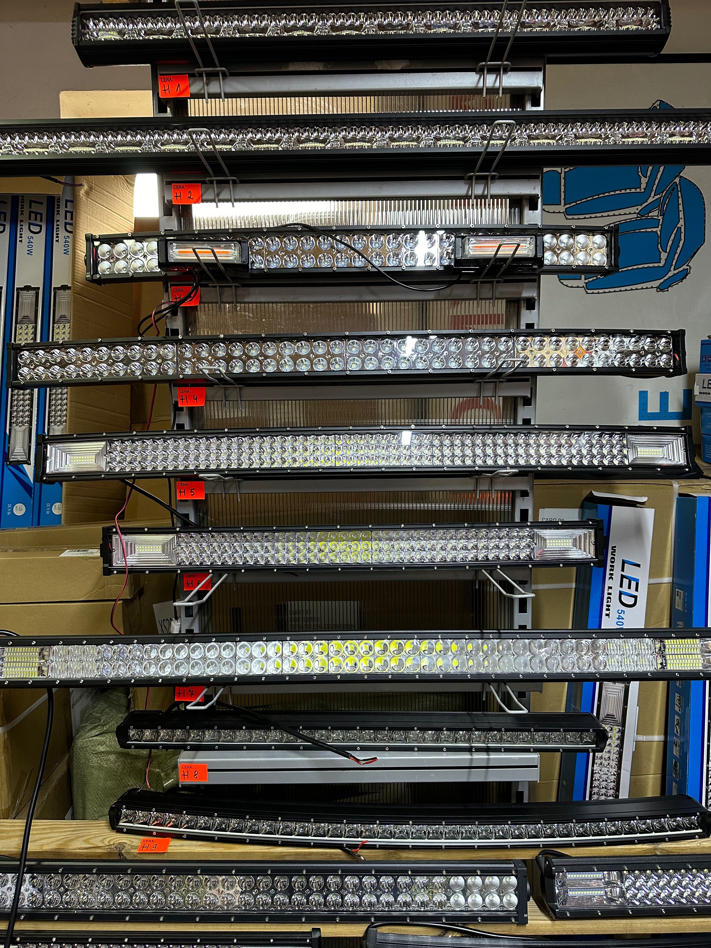 lampa robocza led bar halogeny szperacze 12-24V duży wybór