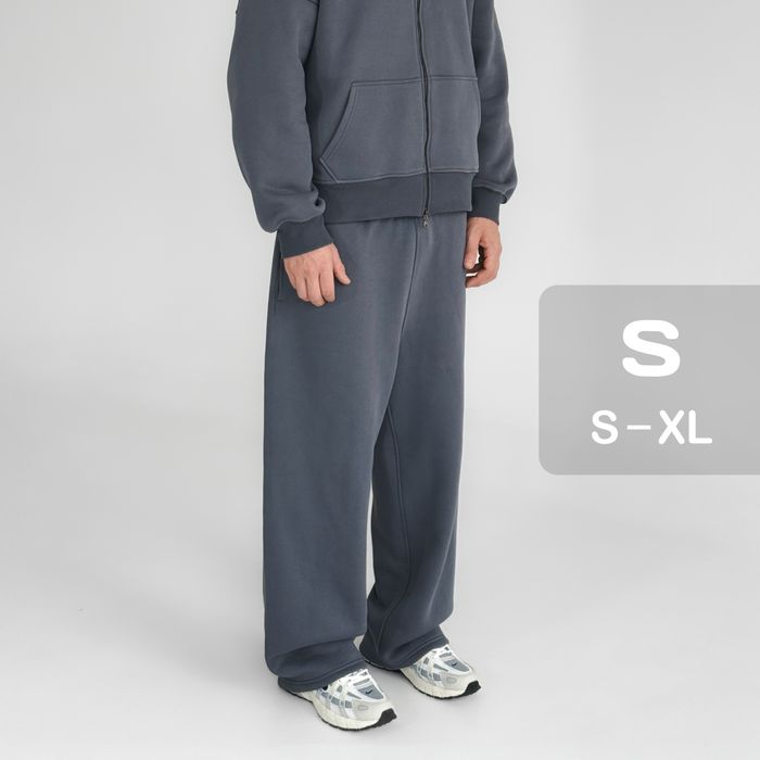 Спортивні штани на флісі чоловічі Спортивные штаны мужские на флисе S