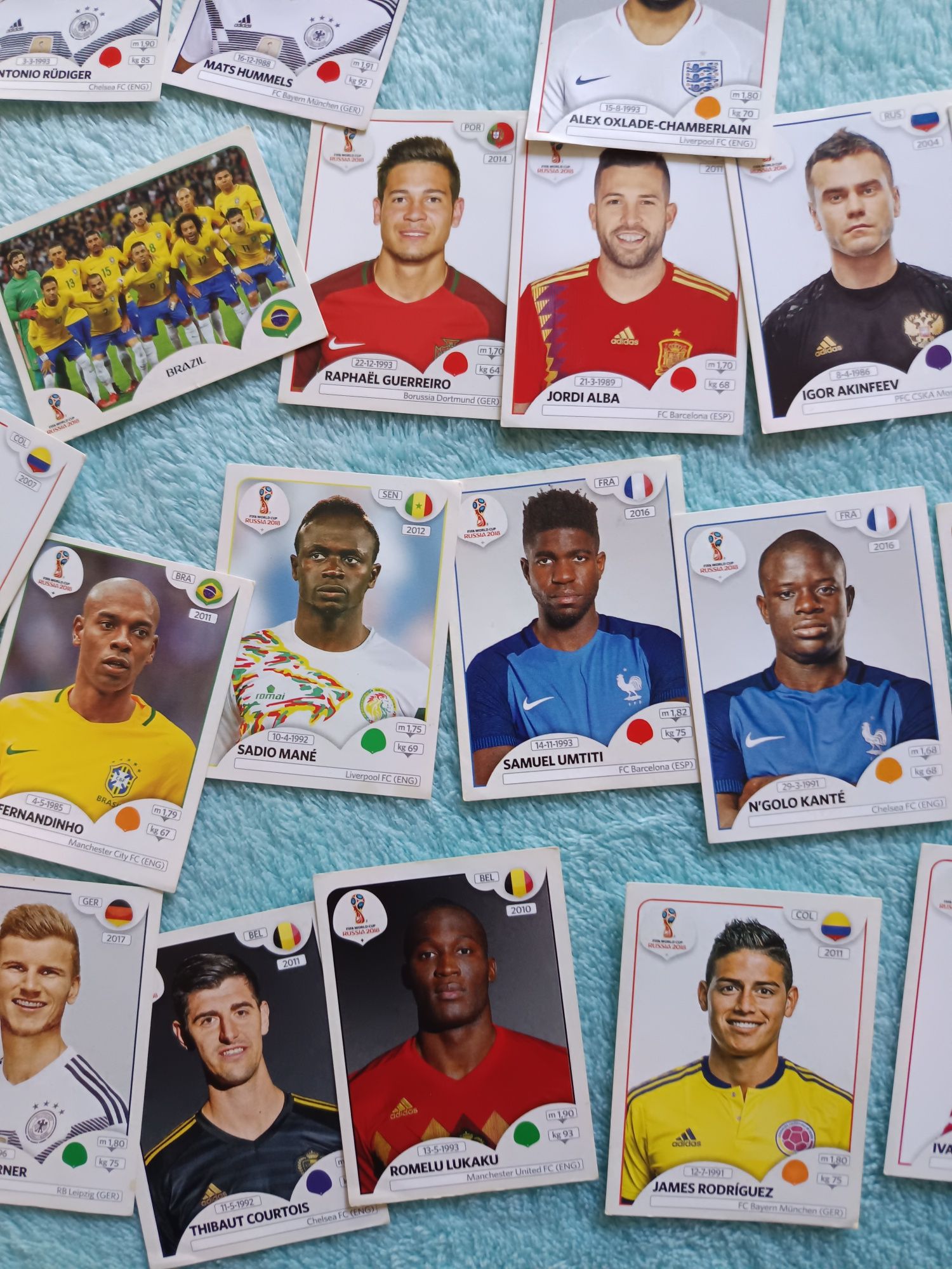 Cromos mundial 2018