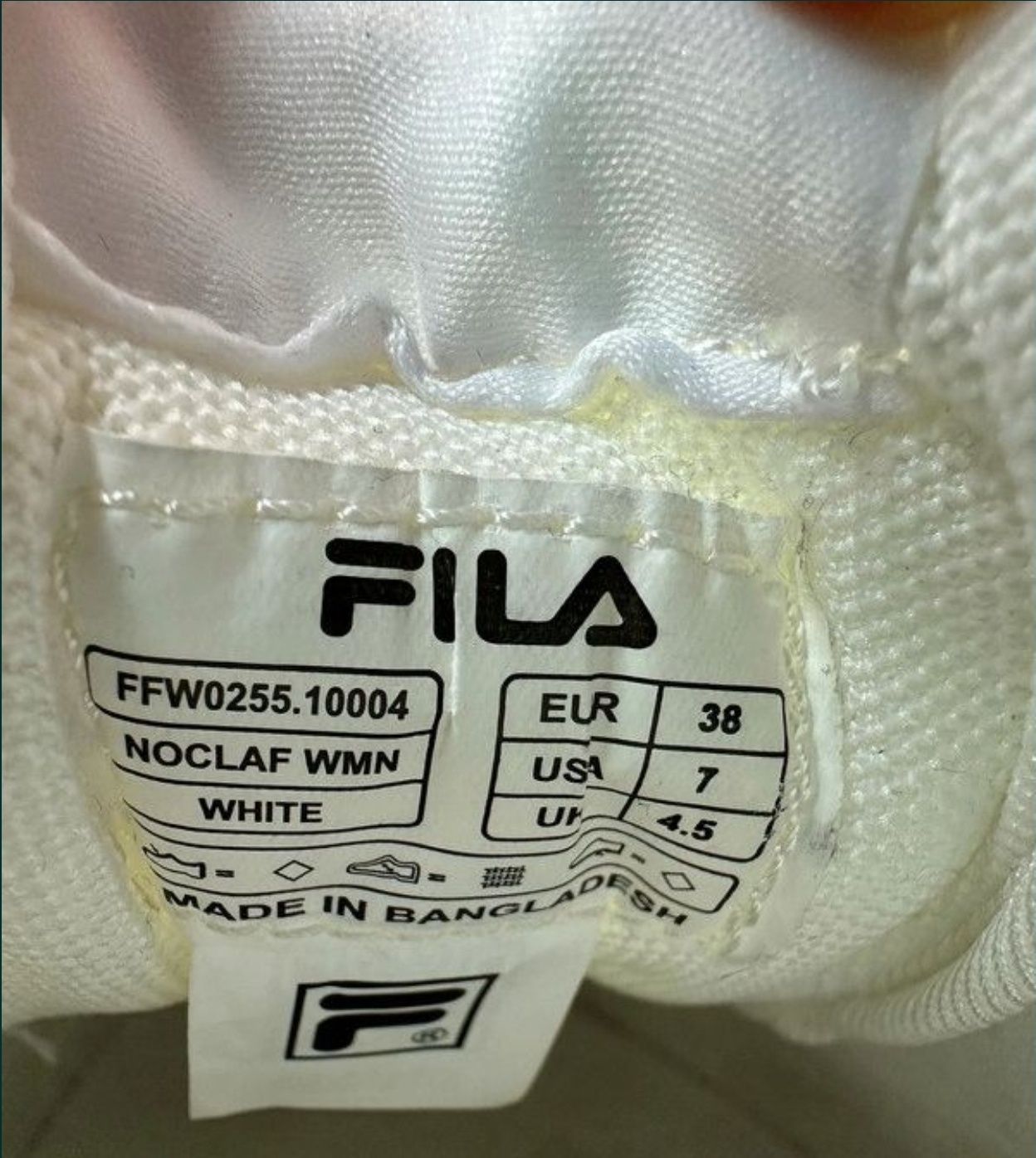 Fila roz 38 sneakersy