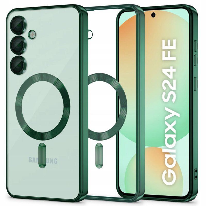 Tech-Protect Magflex Magsafe Galaxy S24 Fe Jungle Green