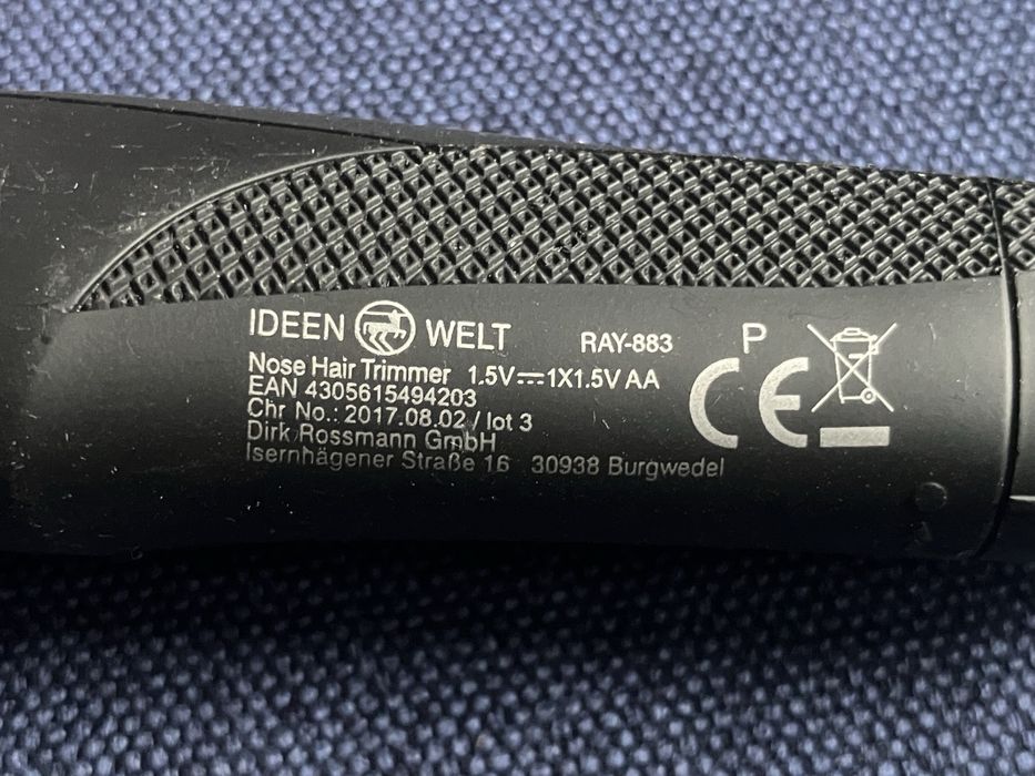 Trymer do nosa, brwi