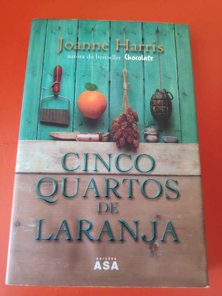 Livro "cinco quartos de laranja"