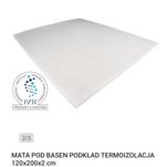Maty pod basen izolacja gr. 2 cm