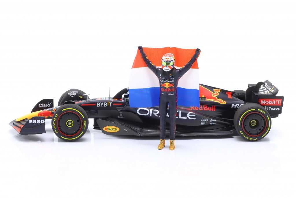 1:18 Minichamps Red Bull RB18 #1 Winner F1 Dutch GP 2022 M.Verstappen