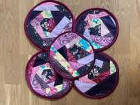 Hand-made прихватки-подставки для горячего Patchwork
