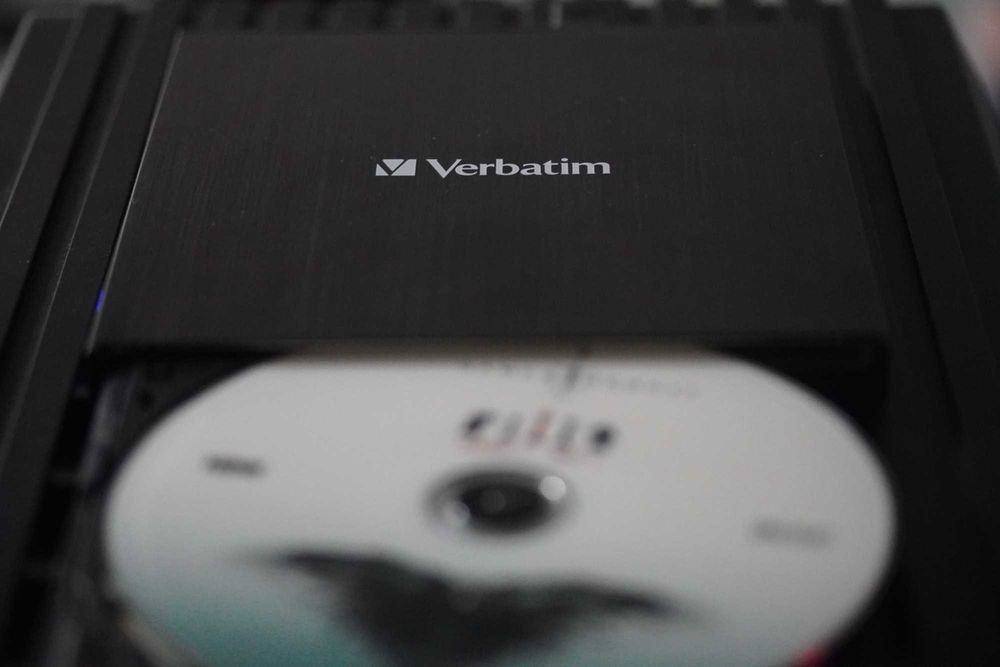 Зовнішній привод Verbatim Ultra HD 4K External Slimline Blu-ray Writer