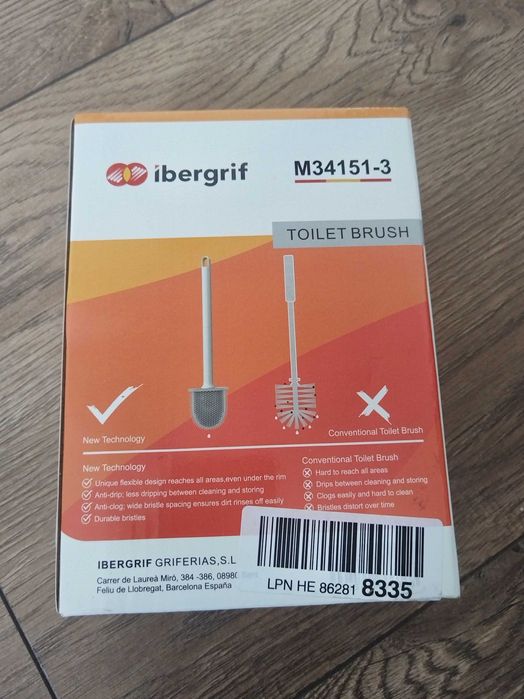 Ibergrif toilet brush