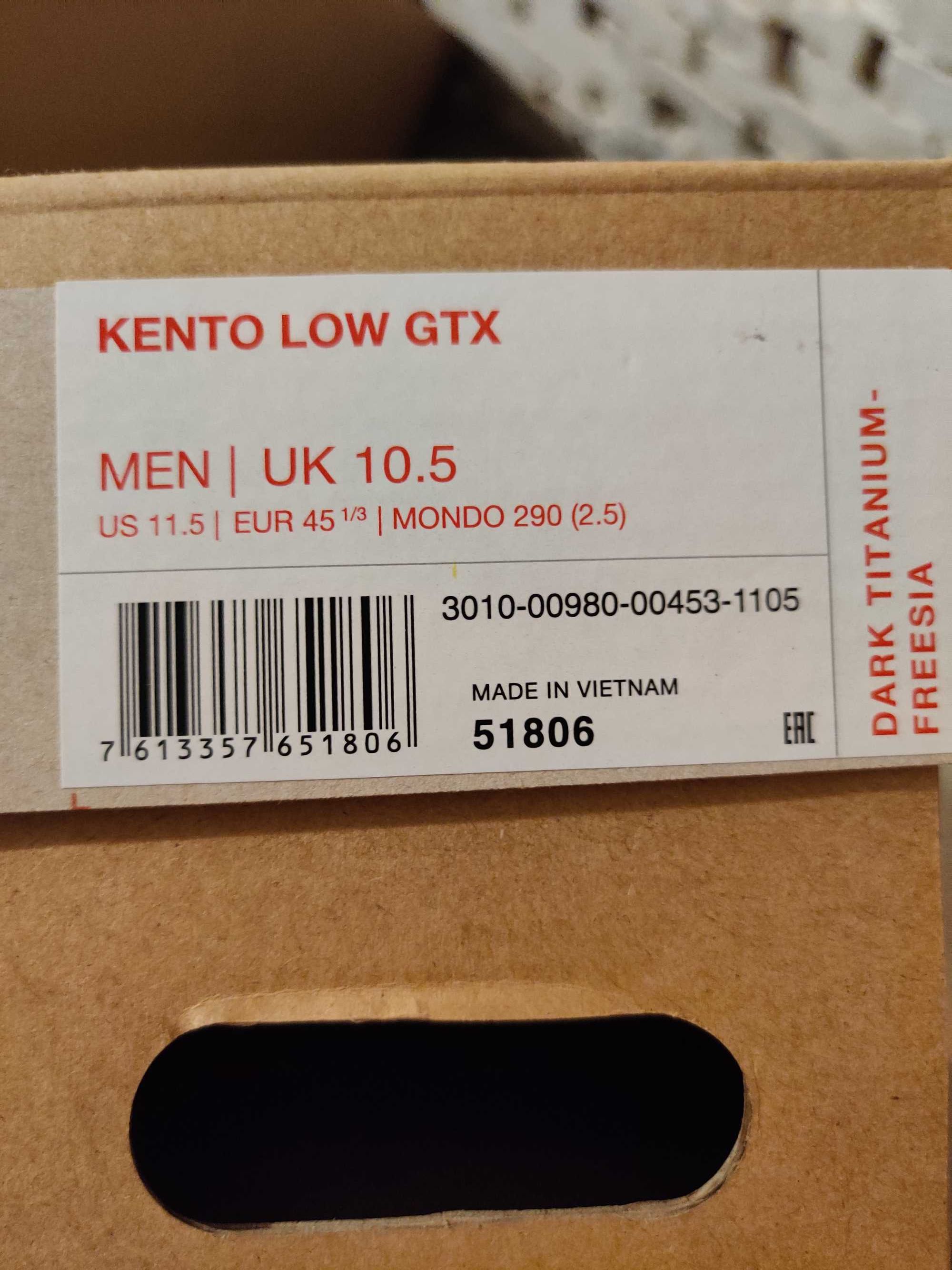 Mammut 45 1/3 29cm Kento Low GTX Nowe Oryginalne Gore-tex Najtaniej