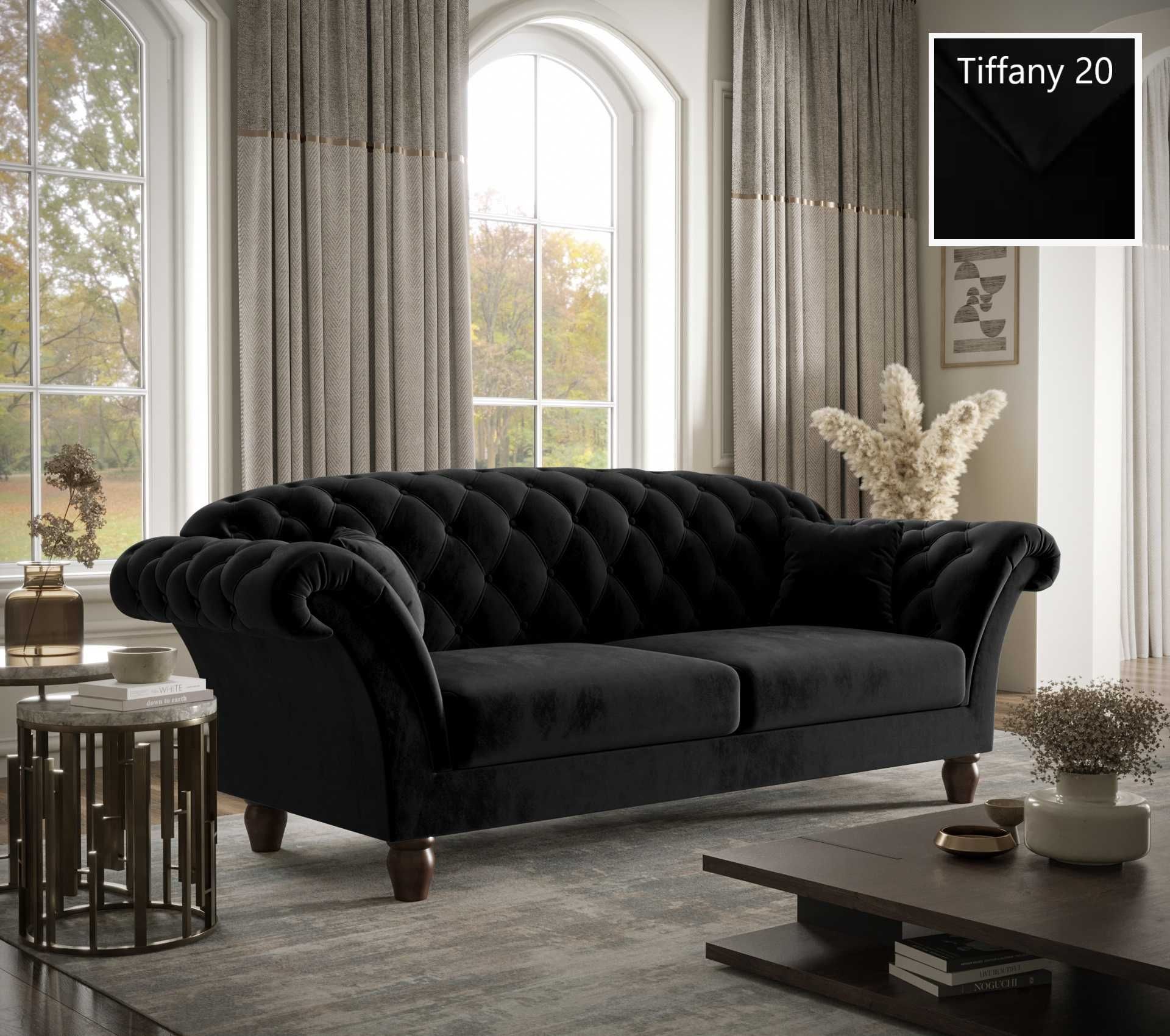 Sofa Royal Chesterfield Elegancka Glamour VeroLux