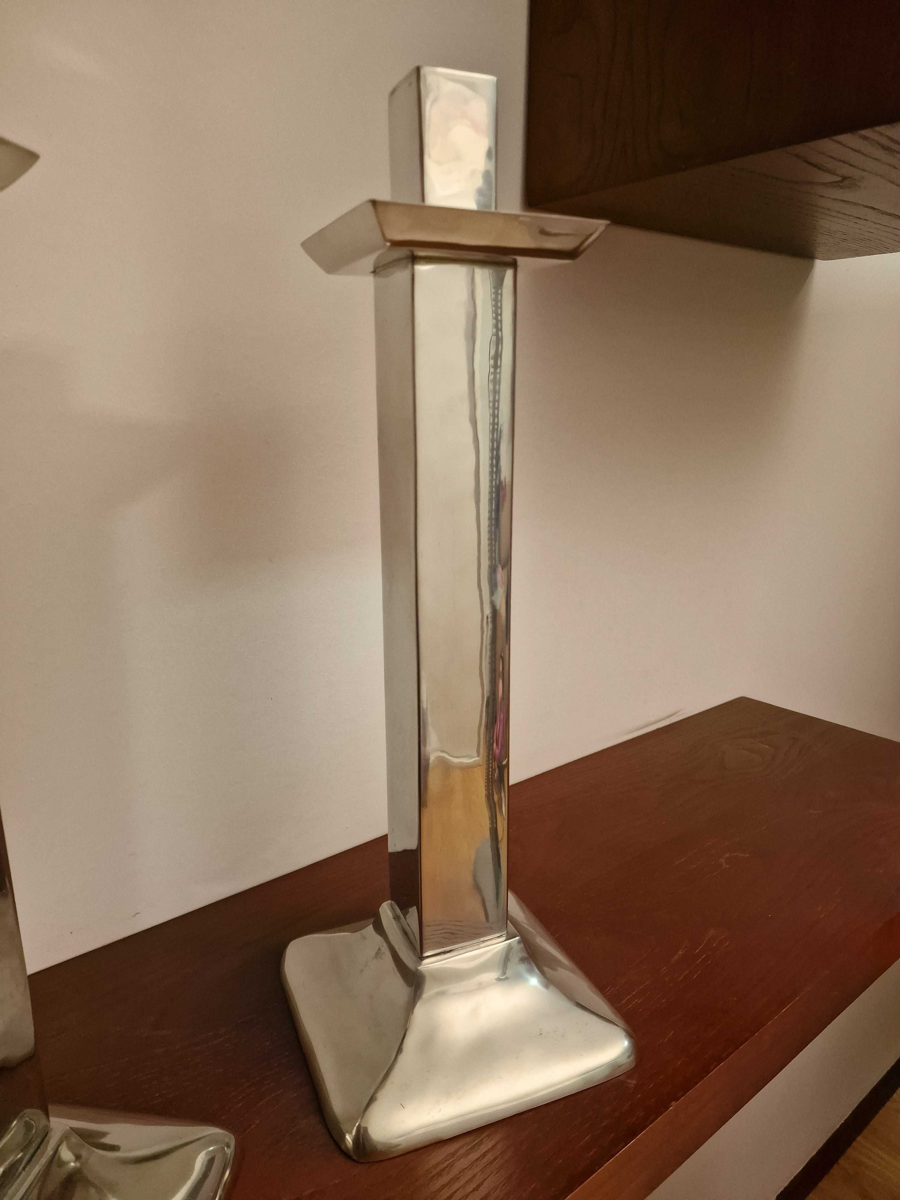 Castiçal estanho marca Decampos