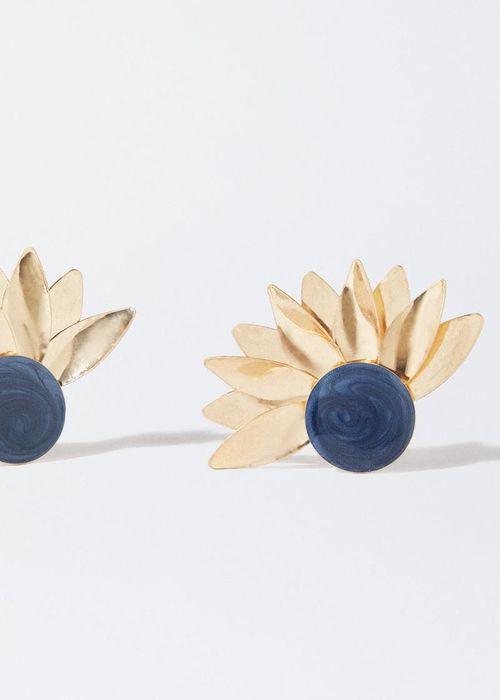 Brincos flores douradas - Parfois