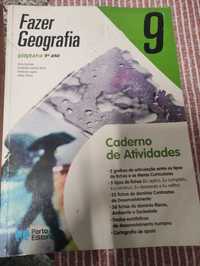Caderno de atividades de geografia