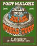 Bilhete "Post Malone" dia 14 de setembro