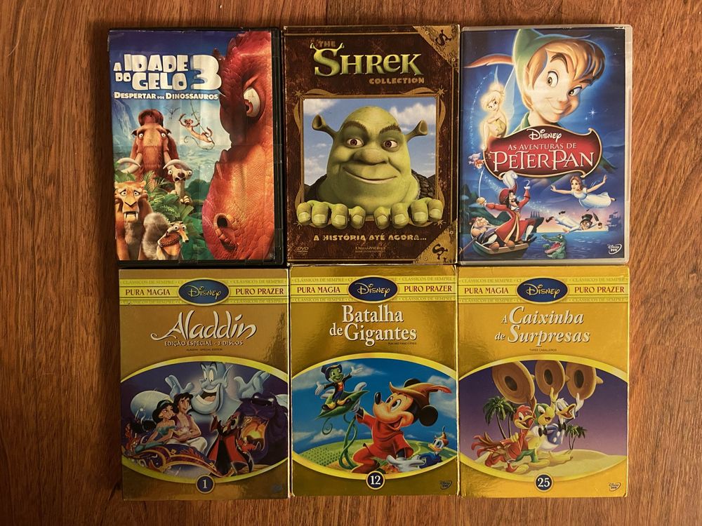 DVD’s - € 2 cada
