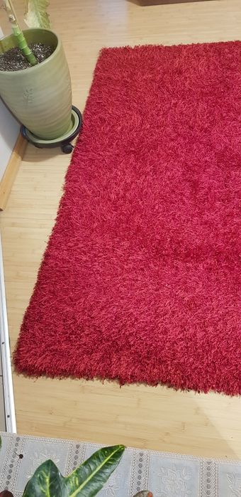 Dywan 120x180cm wiśniowy