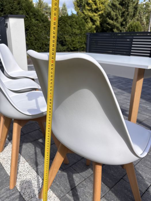 Zestaw stół + krzesła styl skandynawski