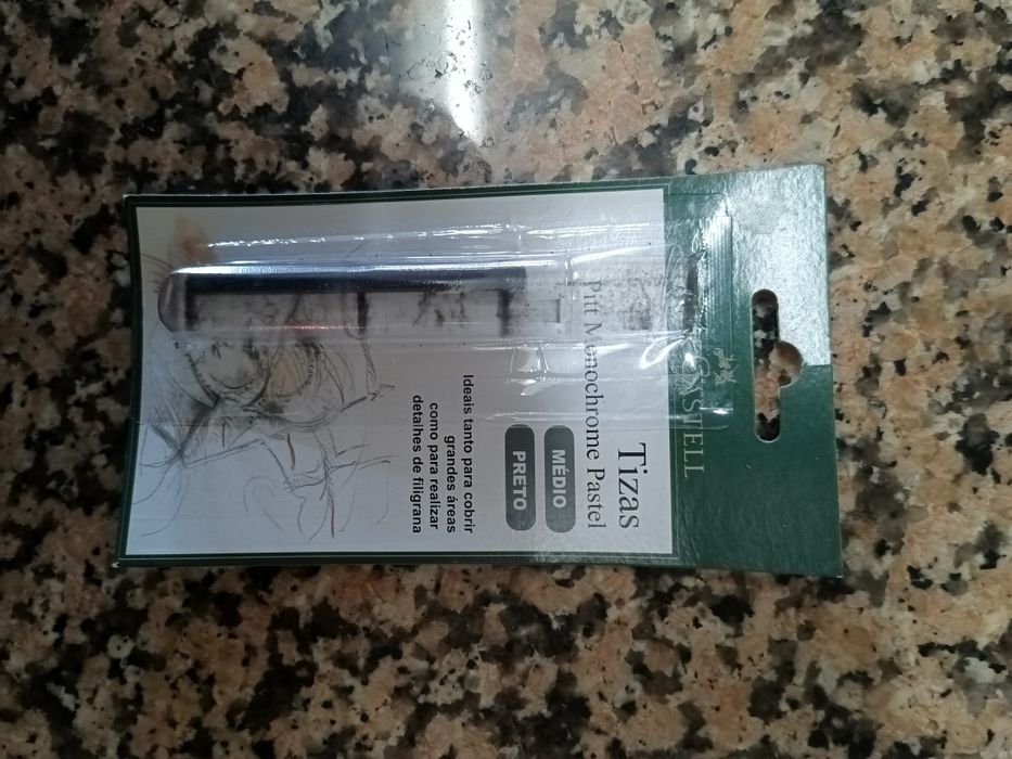 Tiza Pastel Seco Preto