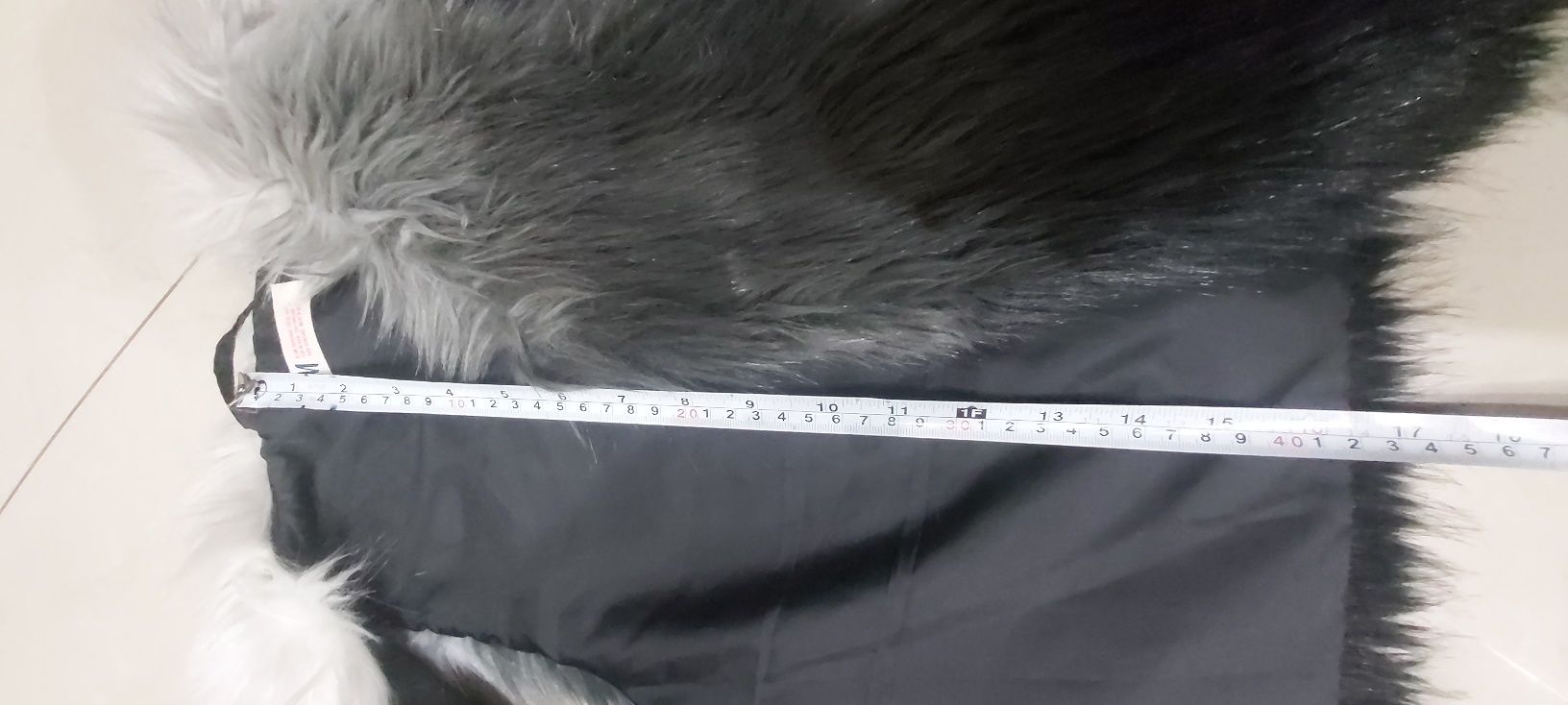 Kamizelka futerko  ocieplacz 116cm