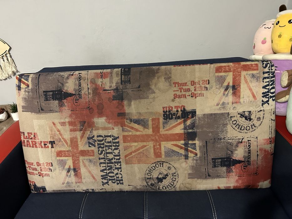 Łóżko jednoosobowe duże spanie z pojemnikiem na pościel