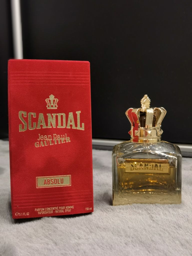 100ml Jean Paul Gaultier Scandal Absolu Pour Homme flakon z ubytkiem