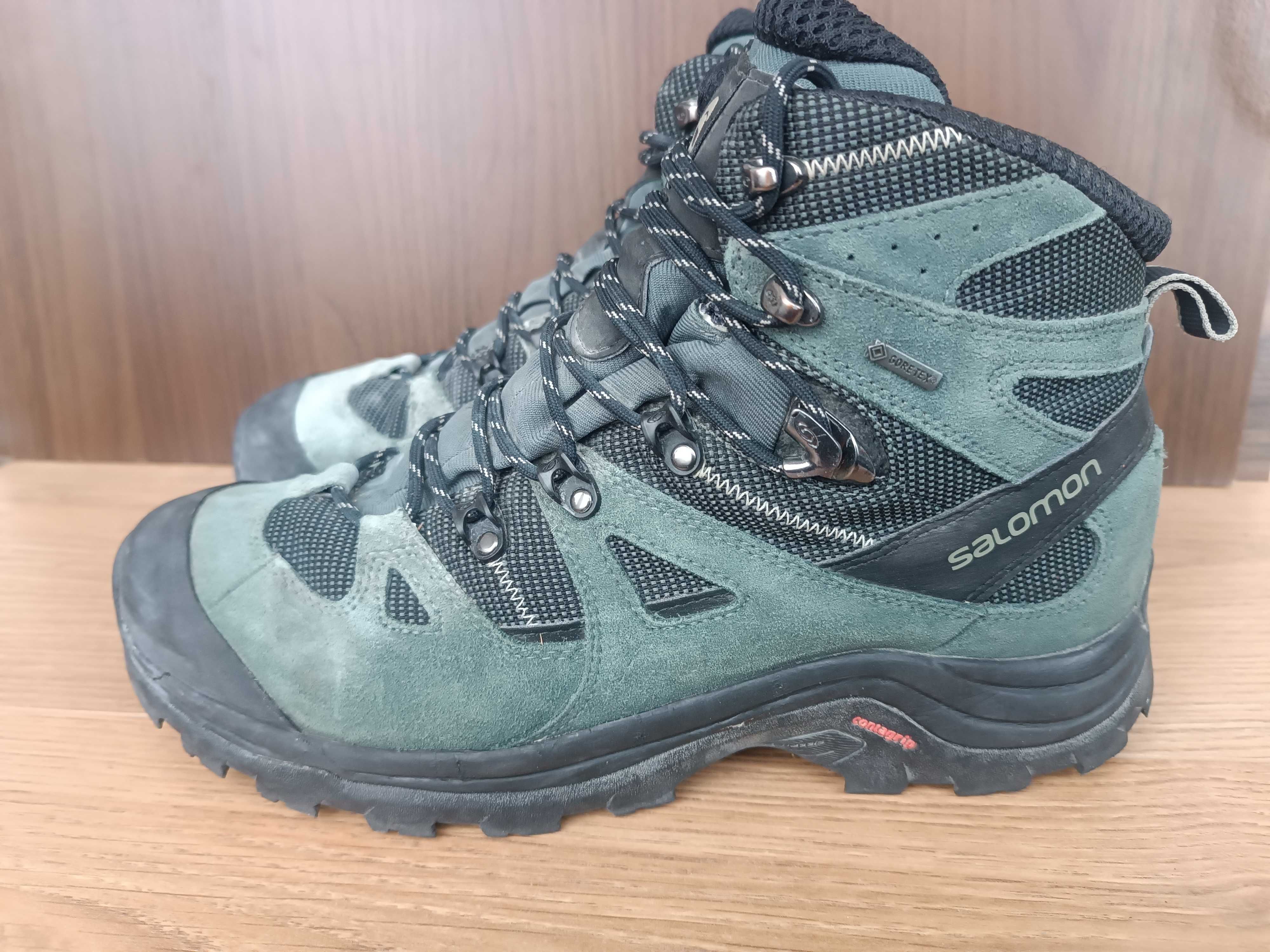 Кожа Зимние ботинки Salomon Quest 
4D goreTex 44.5 28.5 см