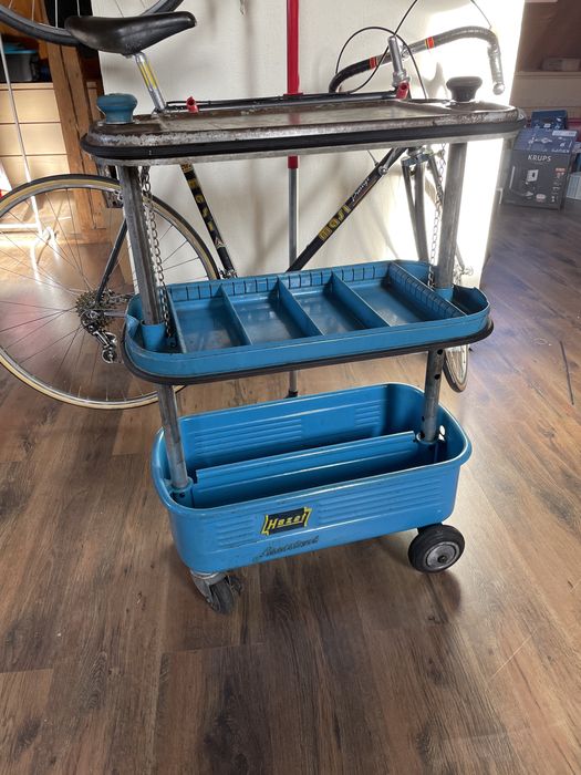 Hazet wózek warsztatowy 1955 pierwsza seria gedore narzedziowy szafk