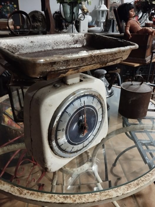 Balança Antiga funcionar