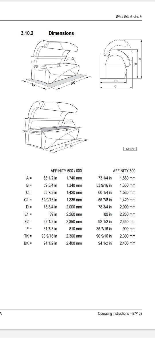 Solarium Ergoline Affinity 600 - idealny stan + lampy