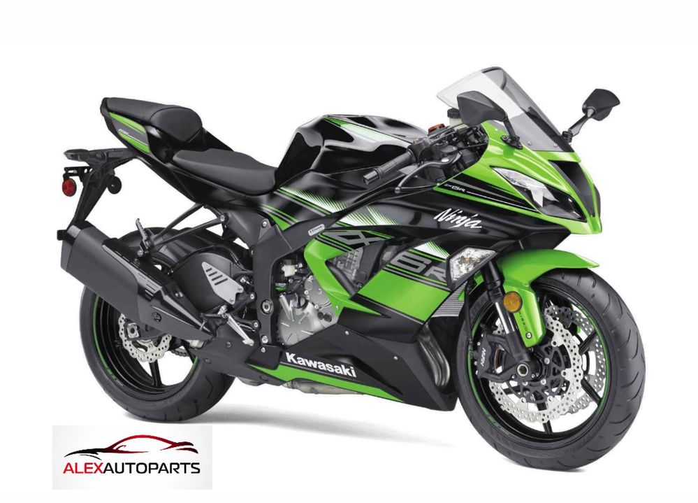 Kawasaki ZX-6R 636 (ZX636E, ZX636F) 2013-2018 пластик фара колесо