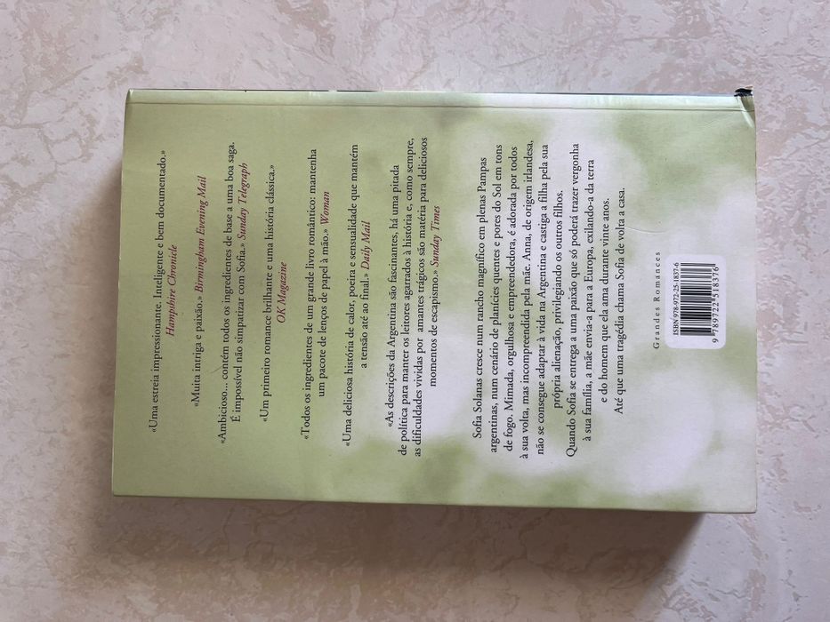 Livro de Romance traduzido