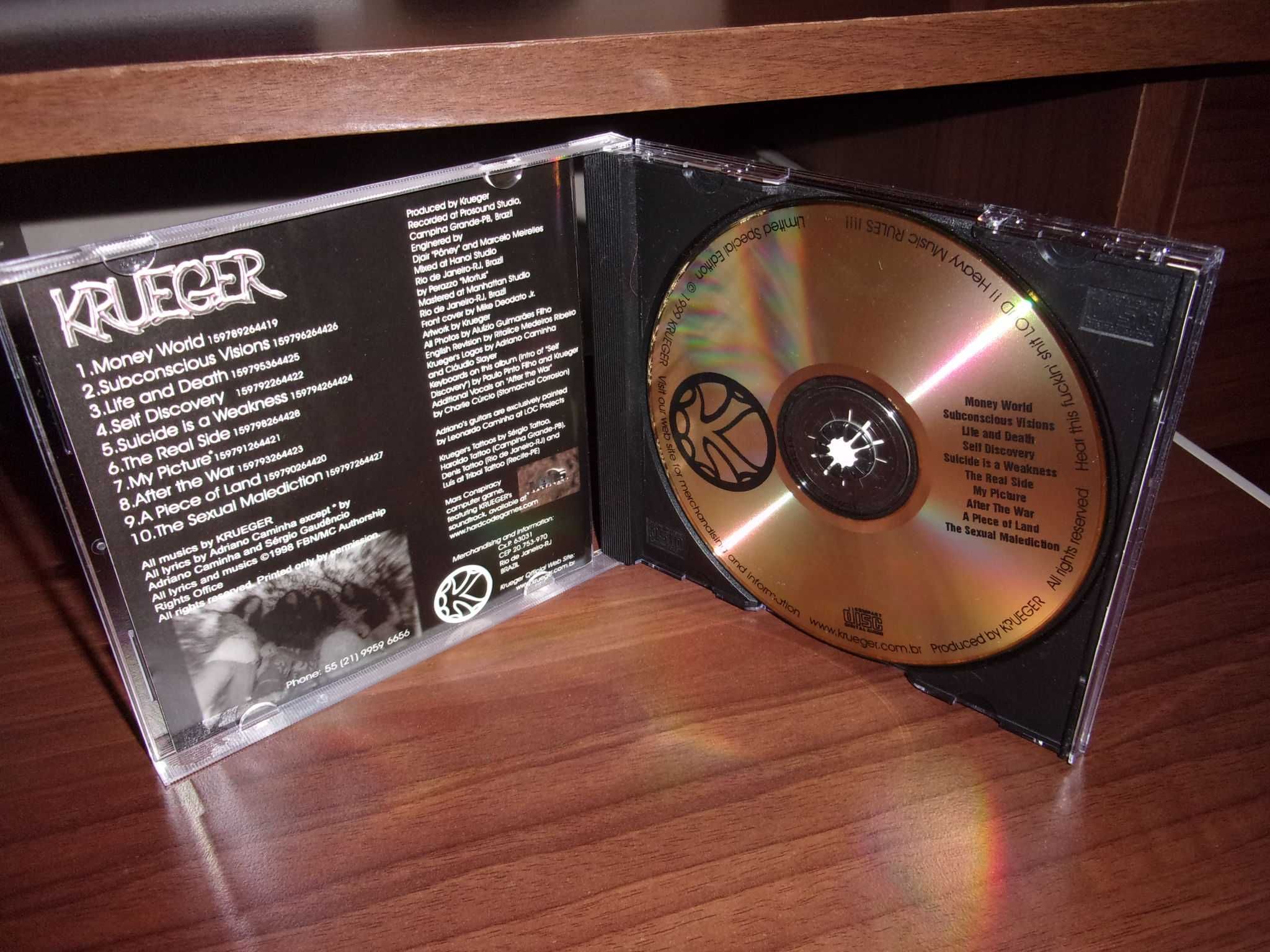Krueger - Turn On to Death CDr Self-Released