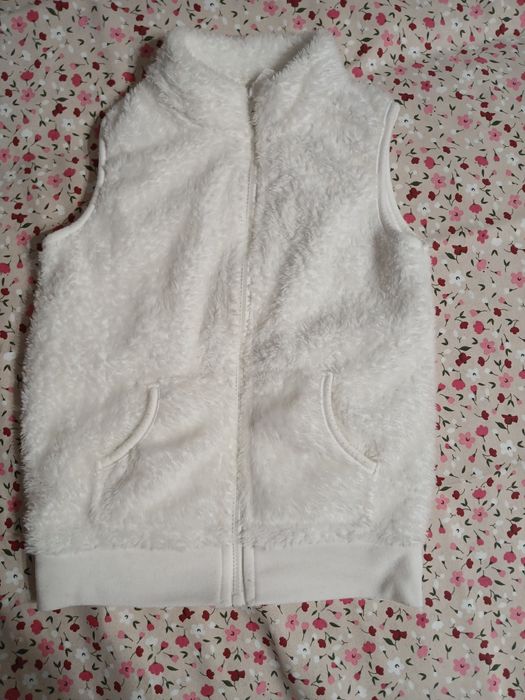 Bezrękawnik h&m dla dziewczynk roz122/128
